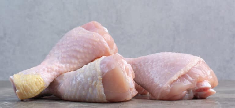 Photonic Decontamination for Poultry Processing - picture of raw chicken